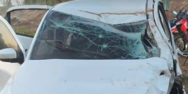 Colisão entre carro e moto deixa casal morto na PB-293, em São Bento