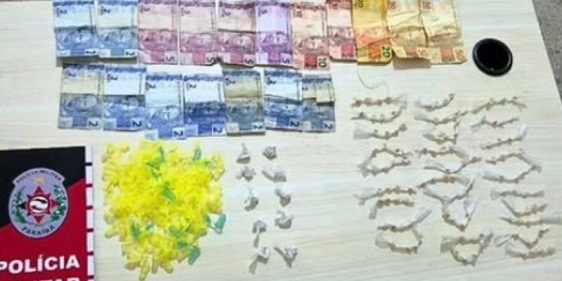 Polícia militar prende indivíduos por tráfico de drogas em Cajazeiras