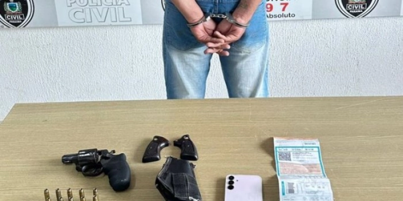 Polícia Civil prende suspeito de roubo de ouro, apreende arma de fogo e elucida crime ocorrido na PB
