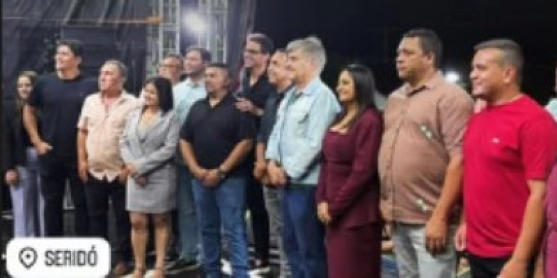Wellington Roberto anuncia asfalto e reforma do mercado nos 64 anos de Seridó