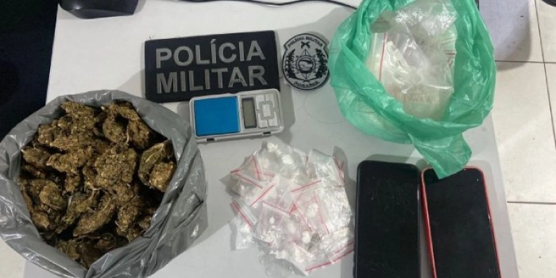 Polícia Militar desarticula ponto de tráfico de drogas em Cabaceiras