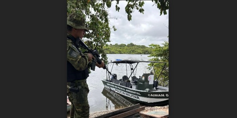 Polícia Militar combate tráfico às margens do Rio Paraíba durante reforço do policiamento náutico