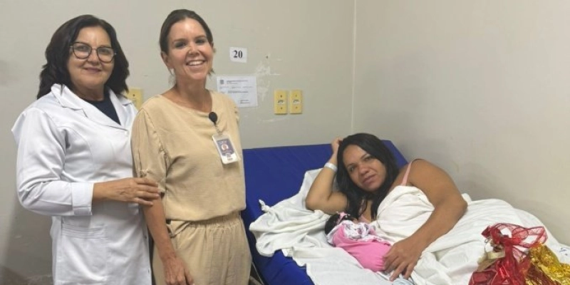 Jennifer é o primeiro bebê a nascer em 2026 no Instituto Cândida Vargas, em João Pessoa