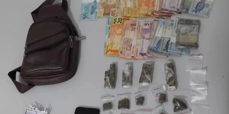 Patrulhamento do 3º BPM resulta em apreensão de drogas e dinheiro em Patos