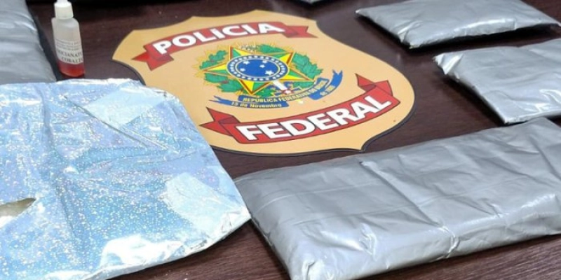PF apreende cocaína em voo internacional no Aeroporto de Fortaleza