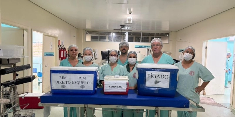 Central de Transplantes registra primeira doação de órgãos de 2026 em Campina Grande