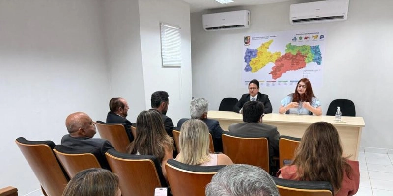 Procuradoria Geral de Justiça realiza visita à sede da Promotoria de Santa Rita