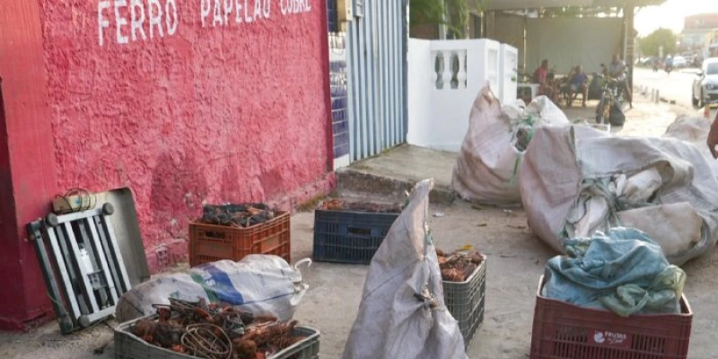 Operação integrada apreende uma tonelada de cobre e prende dois suspeitos