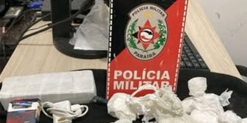 Polícia Militar apreende drogas e materiais relacionados ao tráfico em São José de Piranhas