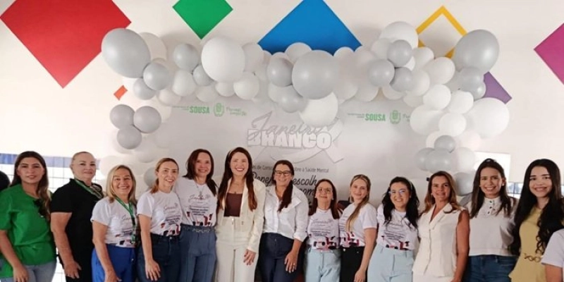Sousa promove Dia “D” de Cuidado com a Saúde Mental e reforça ações do Janeiro Branco