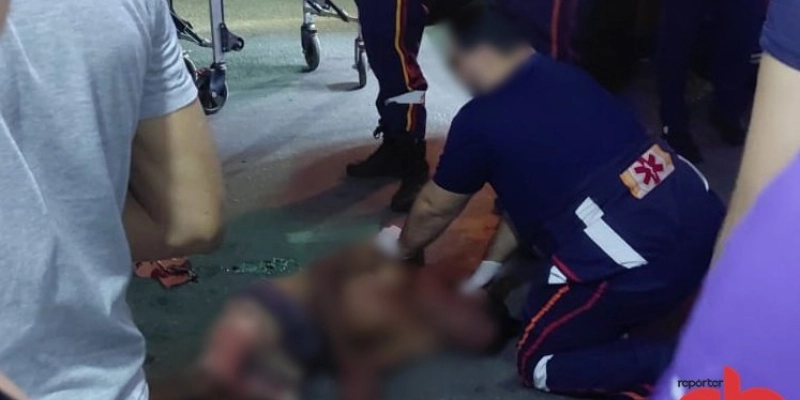 Ataque com arma branca deixa homem ferido no pescoço em Sousa 