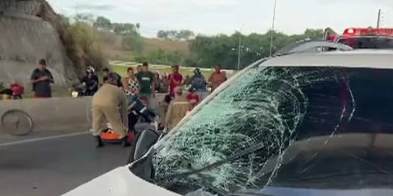 Ciclista de 65 anos morre atropelado enquanto ia para o trabalho na BR-230