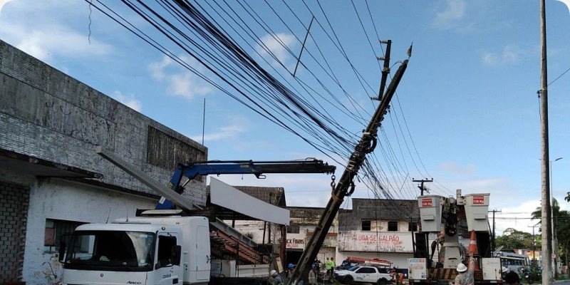 Paraíba registra quase 650 colisões de veículos em postes em 2025 