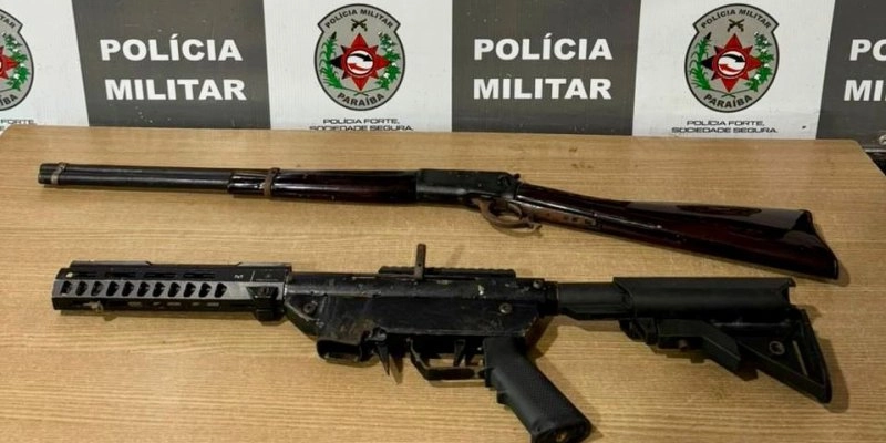 Duas armas de fogo são apreendidas em operação integrada 