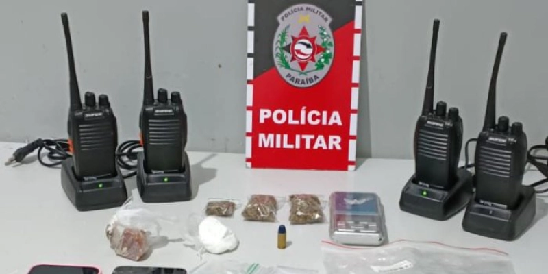 Operação apreende material de traficantes que estariam atuando no Litoral Norte da Paraíba
