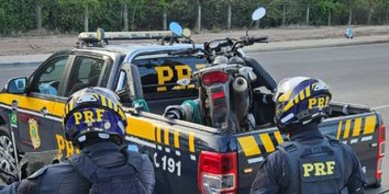 Homem de 65 anos é preso pela PRF com motocicleta adulterada