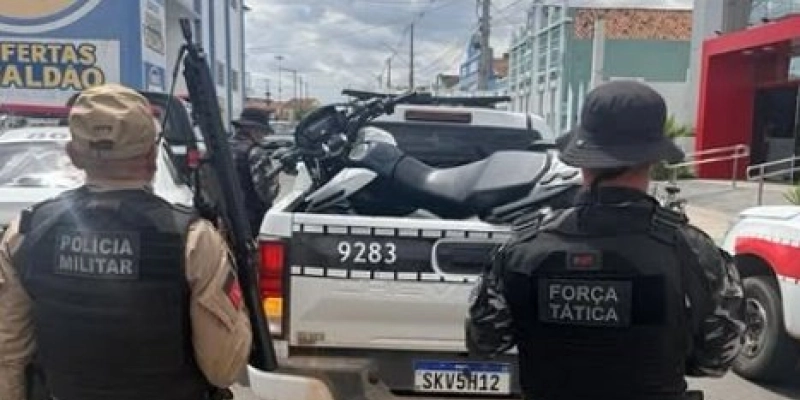 Polícia Militar recupera motocicleta com queixa de roubo/furto em Uiraúna
