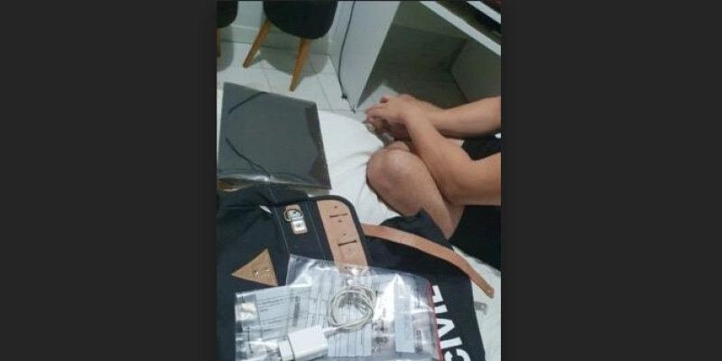 Suspeito por armazenamento de arquivos de abuso sexual infantil é preso em São João do Rio do Peixe