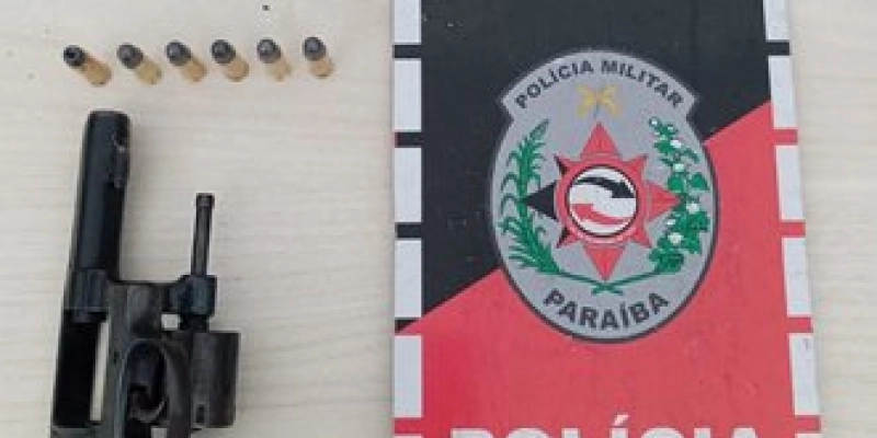 Polícia Militar apreende revólver durante abordagens na zona rural de Cajazeiras