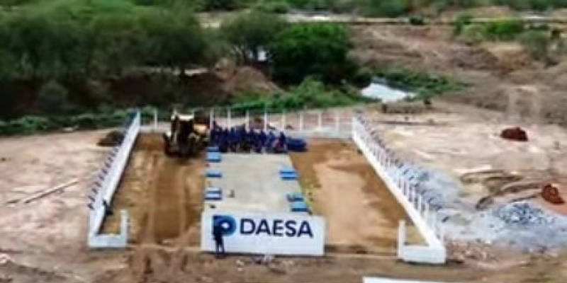 Obra do Fossão do Angelim entra na fase final e deve ampliar sistema de esgotamento sanitário em Sousa