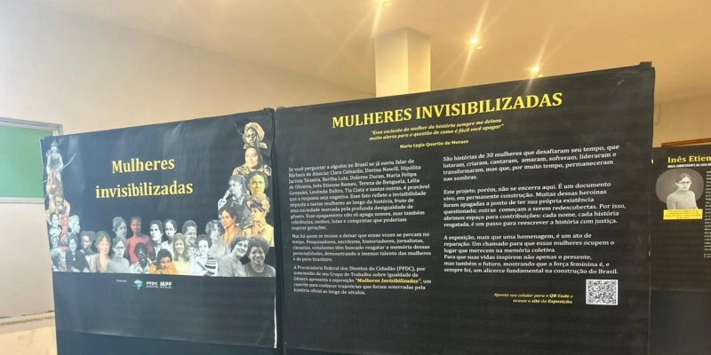 Hospital de Trauma de João Pessoa recebe exposição "Mulheres Invisibilizadas" e reforça rede de proteção às vítimas de violência