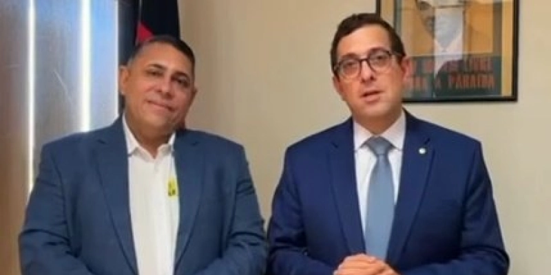 Prefeito João Neto fortalece parceria com deputado Gervásio Maia durante agenda em Brasília
