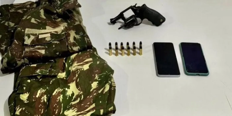 PM captura em Bayeux suspeito de integrar facção criminosa do RJ