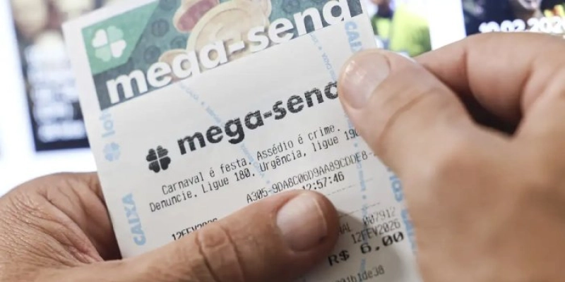 Bilhete de loteria traz alerta de combate à violência contra a mulher