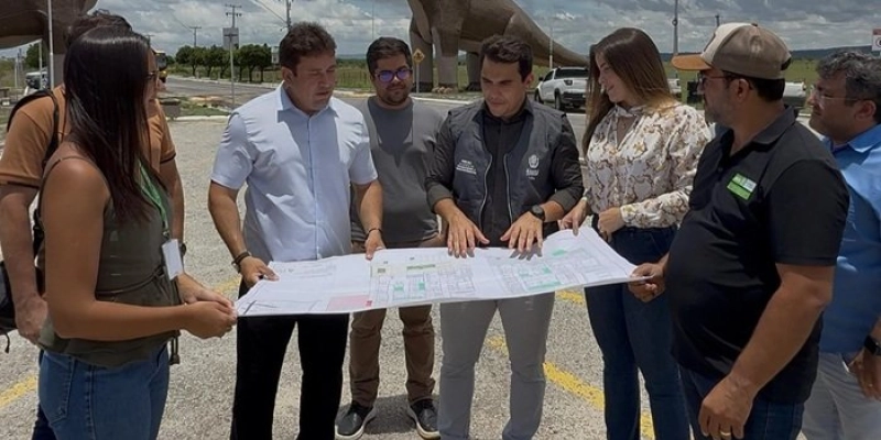 Em Sousa, prefeito Helder Carvalho apresenta o Polo Turístico, obra estruturante com foco em turismo, mobilidade e qualidade de vida
