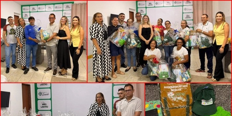 Prefeitura de Lastro moderniza atuação de agentes de saúde com entrega de novos kits de trabalho