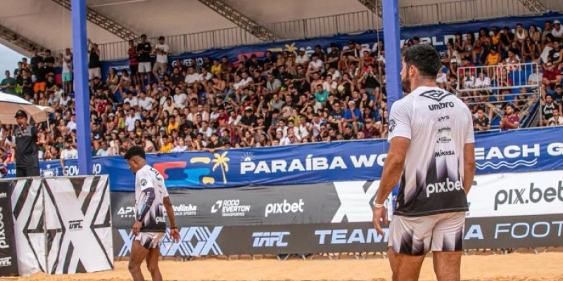 Torneio de futevôlei abre disputas do Paraíba World Beach Games nesta quinta-feira