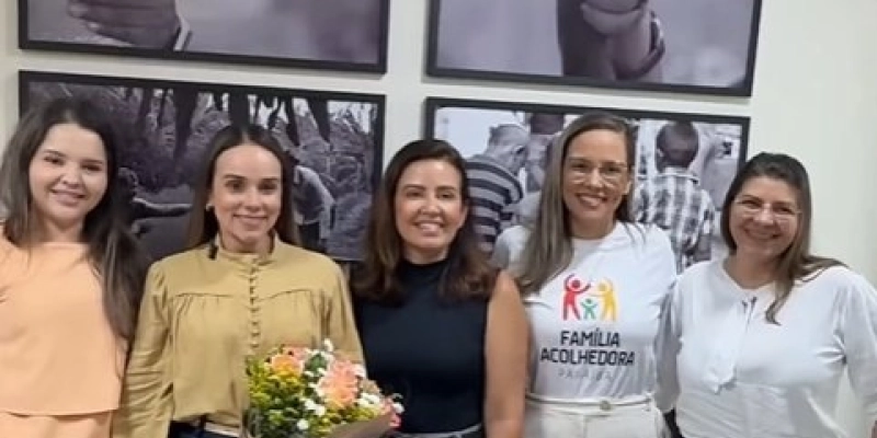 Pollyanna Werton recebe segunda-dama e reforça compromisso com políticas sociais na Paraíba