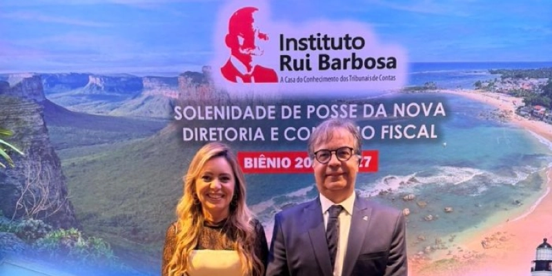 Fabio Nogueira toma posse na nova diretoria do IRB e amplia protagonismo do TCE-PB no cenário nacional