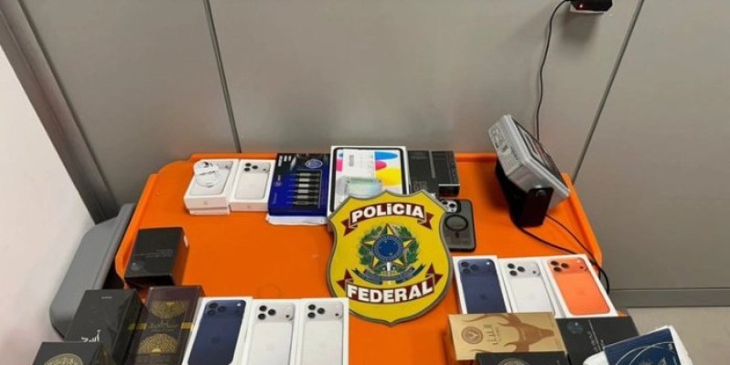 PF apreende mercadorias descaminhadas no Aeroporto Internacional de João Pessoa/PB