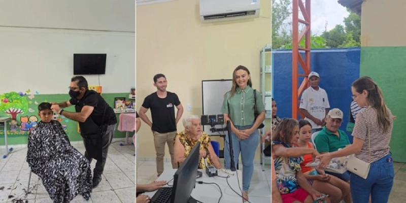 Prefeitura de São José de Piranhas leva serviços de cidadania ao distrito de Piranhas Velha