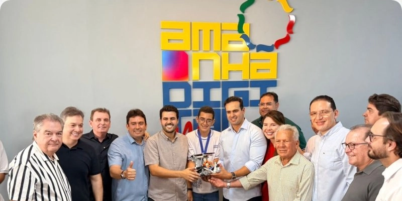 Helder apresenta demandas de Sousa durante visita institucional do vice-governador Lucas Ribeiro; Vídeo