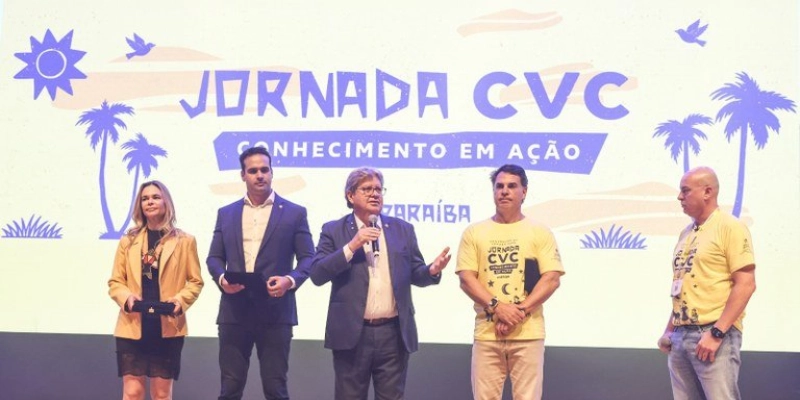 João Azevêdo abre Convenção Nacional da CVC e reforça estratégia do Governo do Estado para aumentar 40% nas vendas do Destino Paraíba