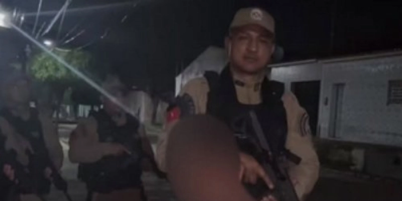 PM apreende drogas e prende suspeito com mandado de prisão em aberto no Vale do Piancó