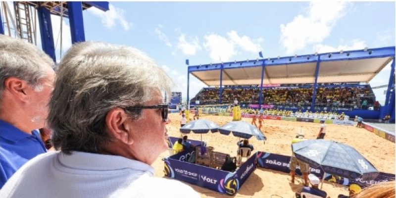 João Azevêdo prestigia final do Circuito Brasileiro de Vôlei de Praia e destaca importância do Paraíba World Beach Games na economia e no turismo do Estado 