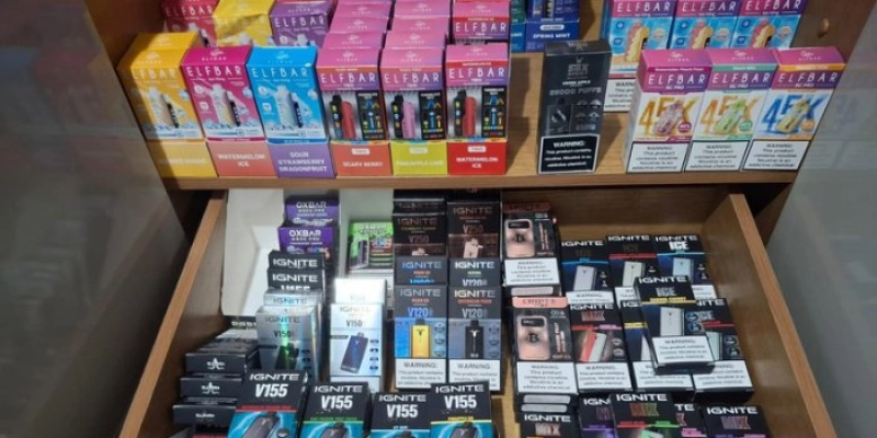 Polícia Federal combate comércio de vapes