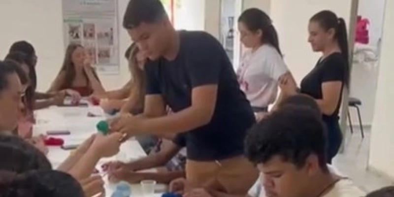 CRAS de Vieirópolis promove oficina em homenagem ao Dia da Mulher