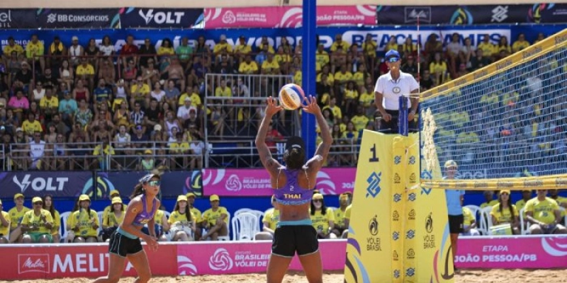 Paraíba World Beach Games: Circuito Mundial de Vôlei de Praia começa nesta quarta-feira (11) em João Pessoa