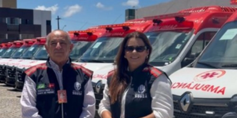 Município de Sousa renova frota do SAMU com novo veículo