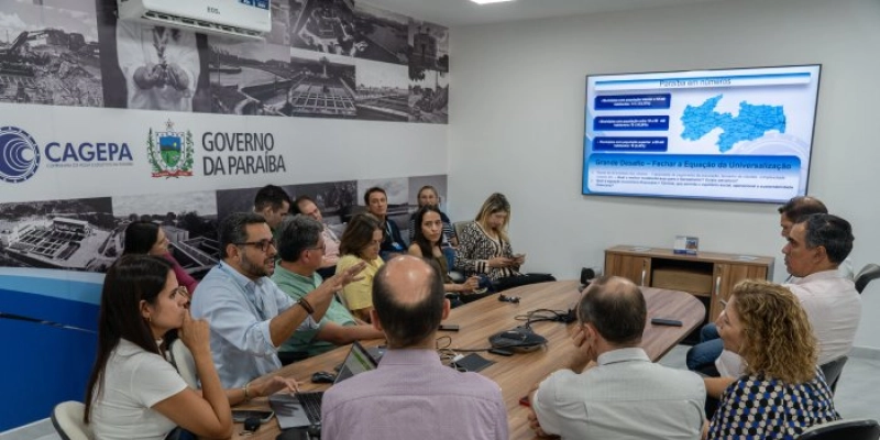 Técnicos do Banco Mundial elogiam avanços tecnológicos implementados na Aesa e na Cagepa com o Projeto de Segurança Hídrica da Paraíba