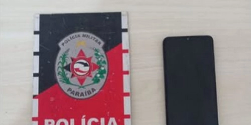 Polícia Militar recupera celular furtado e conduz suspeito à delegacia em Engenheiro Ávidos