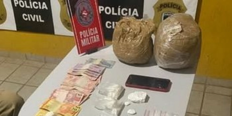 Operação fecha “boca de fumo” e apreende entorpecentes em Belém do Brejo do Cruz