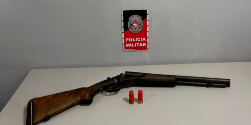 Polícia Militar apreende armas de fogo em ações distintas na região Santa Rita