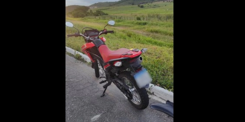 PRF recupera motocicleta furtada poucas horas antes na capital paraibana