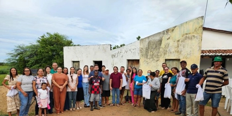 Helder Carvalho leva segurança alimentar à comunidade rural Xique-xique com expansão do Programa Pão na Mesa