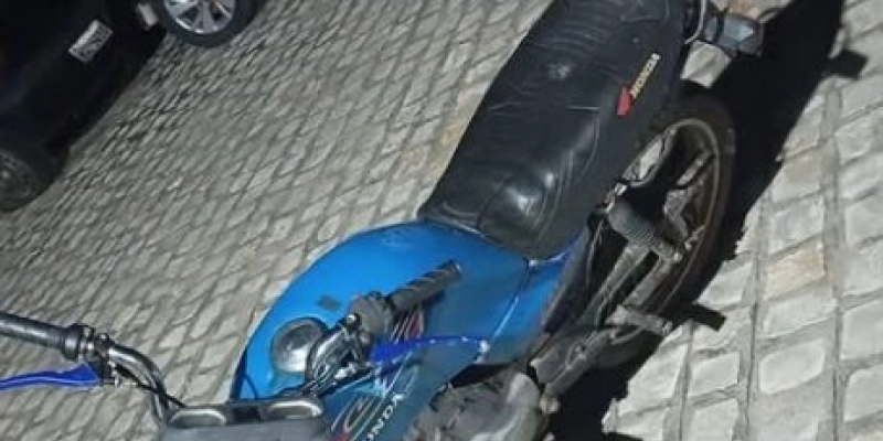 Polícia  apreende motocicleta com sinais de adulteração e conduz suspeito à delegacia em Uiraúna